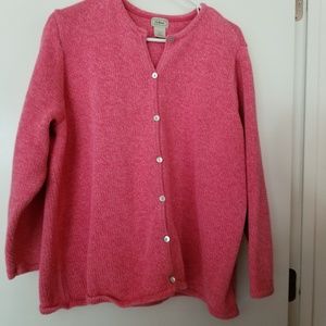 LL Bean Button Down Sweater